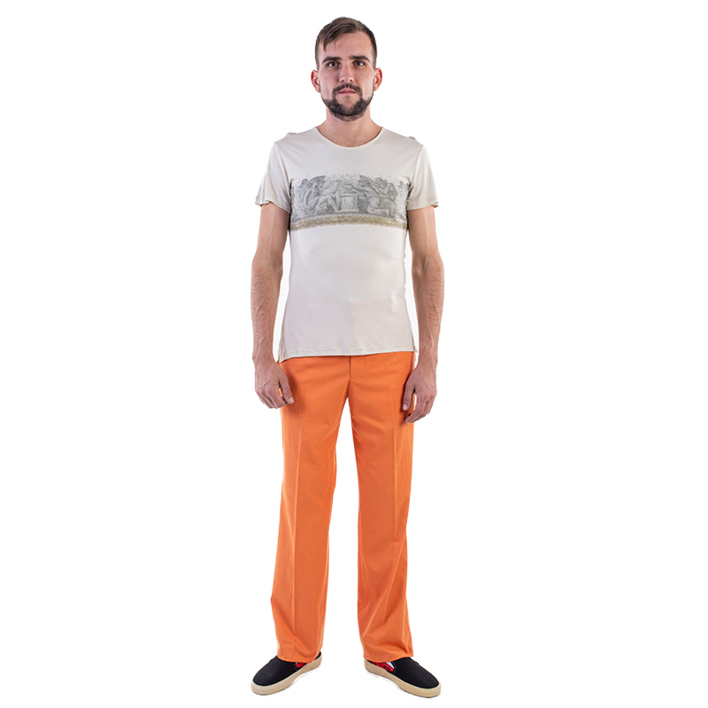 Alberta Ferretti T-Shirt Men size L Corn Silk